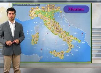 Le previsioni meteo di oggi 12 giugno 2022