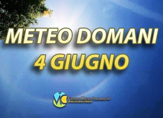 Le previsioni meteo del weekend