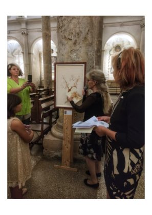 “Gli Ulivi della Passione” della pirografista Silvana Bissoli ospiti nella Basilica di Santa Croce di Lecce - Corriere Salentino