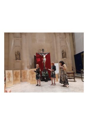 “Gli Ulivi della Passione” della pirografista Silvana Bissoli ospiti nella Basilica di Santa Croce di Lecce - Corriere Salentino