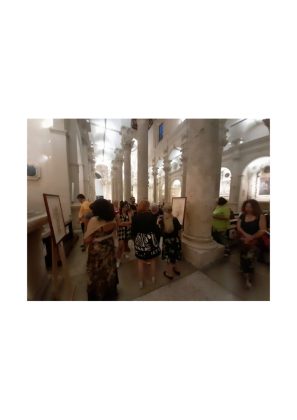 “Gli Ulivi della Passione” della pirografista Silvana Bissoli ospiti nella Basilica di Santa Croce di Lecce - Corriere Salentino