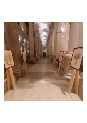 “Gli Ulivi della Passione” della pirografista Silvana Bissoli ospiti nella Basilica di Santa Croce di Lecce - Corriere Salentino