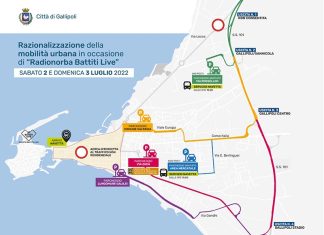 Battiti Live: piano traffico e parcheggi a Gallipoli