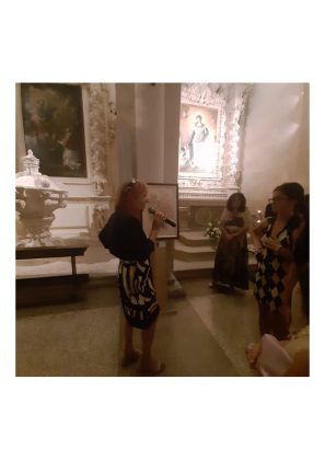 “Gli Ulivi della Passione” della pirografista Silvana Bissoli ospiti nella Basilica di Santa Croce di Lecce - Corriere Salentino