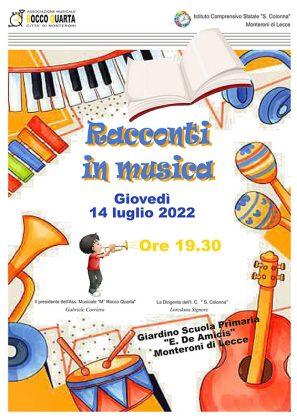 La musica unisce. A Monteroni “Racconti in musica” - Corriere Salentino