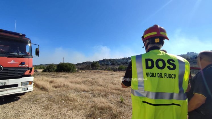 Salento in fiamme, emergenza senza fine. Squadre a lavoro da ore, intervengono i canadair - Corriere Salentino
