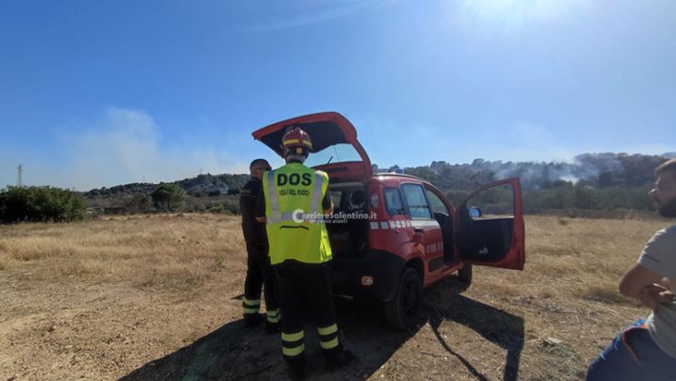 Salento in fiamme, emergenza senza fine. Squadre a lavoro da ore, intervengono i canadair - Corriere Salentino