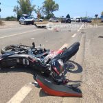 Impatto tra auto e moto all'incrocio: centauro in ospedale con codice rosso - Corriere Salentino