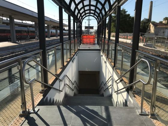 Sottopasso stazione, aperto nuovo accesso ai binari 6 e 7 - Corriere Salentino
