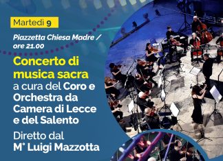Festival Bande a Sud, domani Concerto di musica sacra