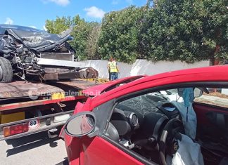 Violento schianto all’incrocio: due feriti in ospedale con codice rosso