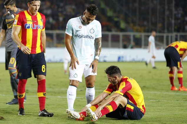 Un Lecce impavido, senza difesa e tutto cuore spaventa l’Inter, che passa solo allo scadere - Corriere Salentino