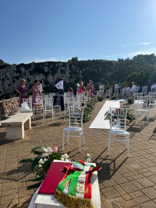 Primo matrimonio civile celebrato alla Guardiola - Corriere Salentino