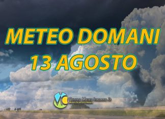 Le previsioni meteo del weekend