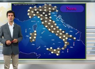 Le previsioni meteo di oggi 7 agosto 2022