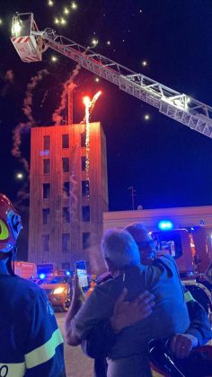 Il capoturno Turrisi saluta i vigili del fuoco dopo 38 anni. L’affettuoso omaggio dei colleghi - Corriere Salentino