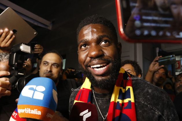 Lecce: Umtiti in lacrime davanti ai tifosi giallorossi - Corriere Salentino