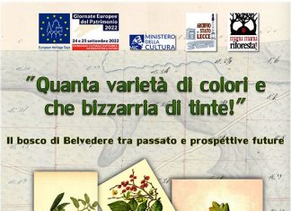 Mostra documentaria “Quanta varietà di colori e che bizzarria di tinte!” Il bosco di Belvedere tra passato e prospettive future