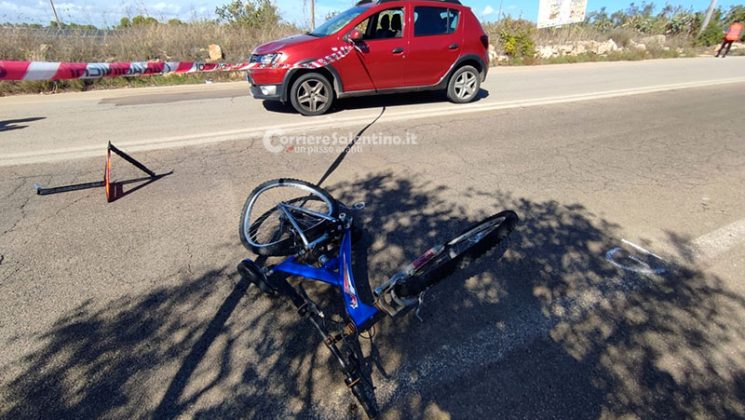 Schianto tra auto e bicicletta, ciclista portato d'urgenza in ospedale: "codice rosso" - Corriere Salentino