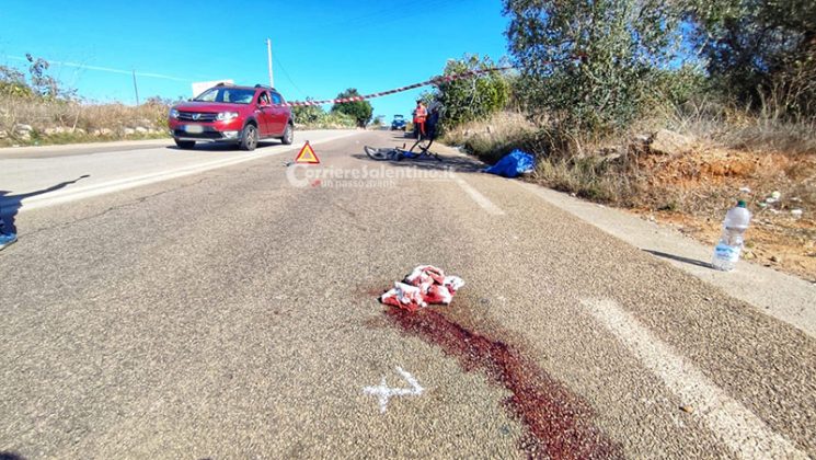 Schianto tra auto e bicicletta, ciclista portato d'urgenza in ospedale: "codice rosso" - Corriere Salentino