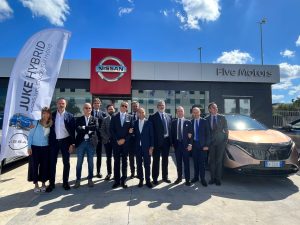 Il Presidente di Nissan Italia Marco Toro in visita alle concessionarie Five Motors di Lecce, Brindisi e Taranto - Corriere Salentino