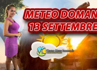 Le previsioni meteo di oggi 13 settembre 2022