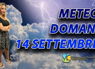 Le previsioni meteo di oggi 14 settembre 2022