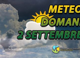 Le previsioni meteo di oggi 2 settembre 2022