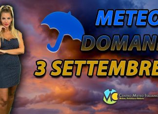 Le previsioni meteo del weekend