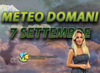 Le previsioni meteo di oggi 7 settembre 2022