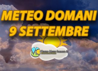 Le previsioni meteo di oggi 9 settembre 2022