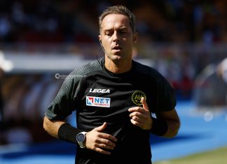 Arbitro di Lecce – Bologna, il fischietto piemontese Pairetto dirige i giallorossi per la settima volta