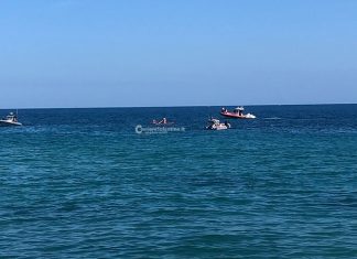 Sub disperso in mare: continuano le ricerche a San Cataldo, ma al momento nessuna traccia