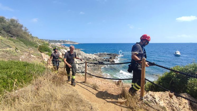 Cade sugli scogli e riporta traumi e fratture, turista tratto in salvo a Punta Ristola - Corriere Salentino