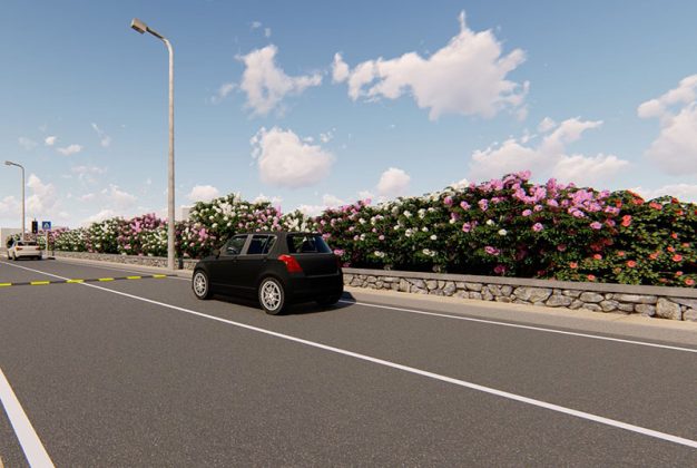 Via Zacà di Gallipoli: avviati i lavori del marciapiede dopo l'impianto di illuminazione - Corriere Salentino