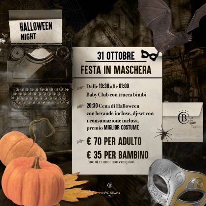 Halloween da paura e “Cena con Delitto” al Grand Hotel Costa Brada - Corriere Salentino