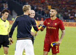 Lecce-Roma, torna l’arbitro Prontera che espulse Hjulmand all’andata