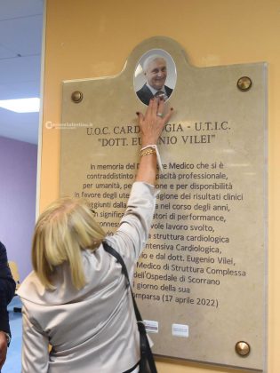 Il Reparto di Cardiologia-UTIC dell'Ospedale di Scorrano intitolato al Dottor Eugenio Vilei - Corriere Salentino