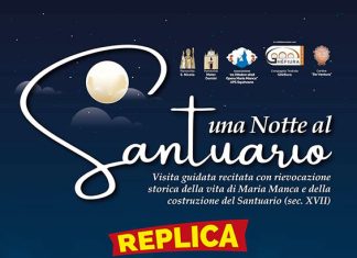 “Una notte al Santuario” domenica 23 ottobre a Squinzano
