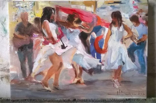 Salento a pArte: Massimo Buscicchio, figlio d’arte e pittore della pizzica salentina - Corriere Salentino