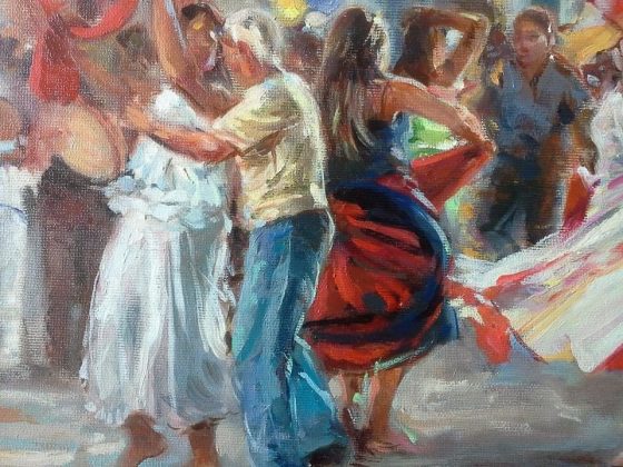 Salento a pArte: Massimo Buscicchio, figlio d’arte e pittore della pizzica salentina - Corriere Salentino