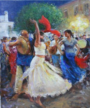 Salento a pArte: Massimo Buscicchio, figlio d’arte e pittore della pizzica salentina - Corriere Salentino