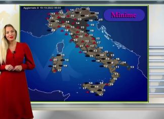 Le previsioni meteo di oggi 21 ottobre 2022