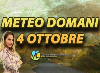 Le previsioni meteo di oggi 4 ottobre 2022