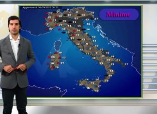 Le previsioni meteo di oggi 2 ottobre 2022