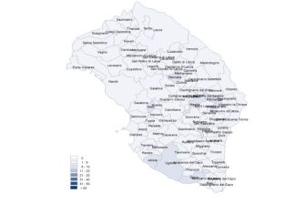 Report covid Asl, la nuova ondata autunnale. 2.527 attualmente positivi in provincia: 341 a Lecce, 103 a Maglie, solo Sogliano senza contagiati. 39 ricoverati al DEA, 3 in rianimazione