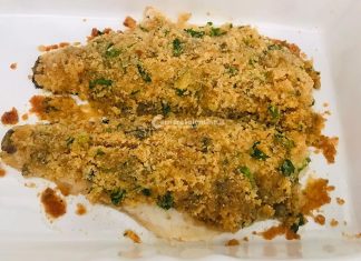 La ricetta del giorno: Filetti di spigole gratinati al forno
