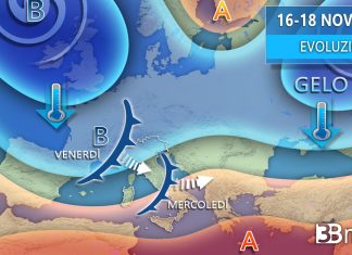 3BMETEO.COM: “ecco la svolta autunnale, in arrivo tanta pioggia”