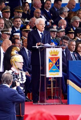 Emiliano alle Celebrazioni per il giorno dell'Unità nazionale e la Festa delle Forze Armate con il Presidente Mattarella - Corriere Salentino