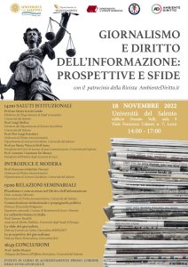 Giornalismo e diritto dell'informazione, intervista al professor Antonio Mitrotti - Corriere Salentino